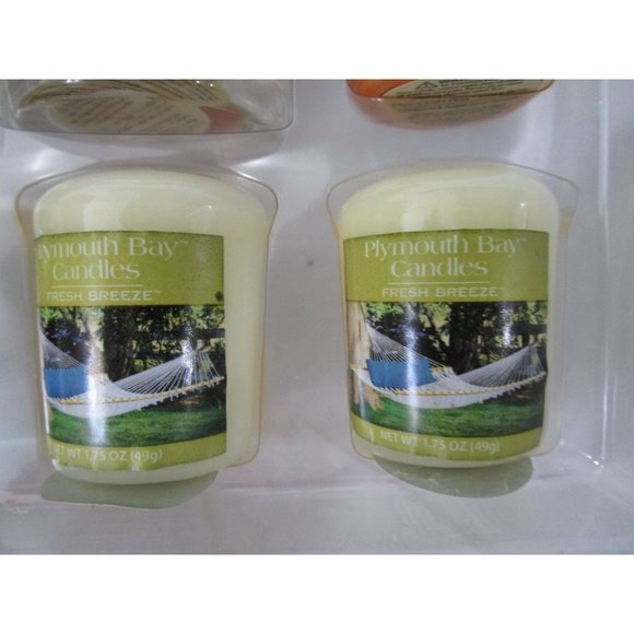 Plymouth Bay by Yankee Candle Votive Sampler Twelve Candles Open Box - Picture 6 of 16